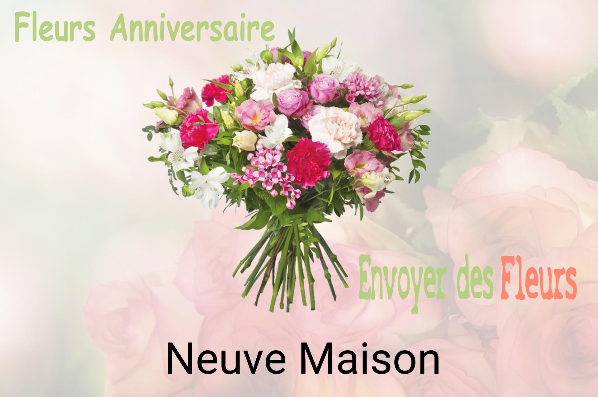 Bouquet de fleurs d’anniversaire livré à Neuve-Maison