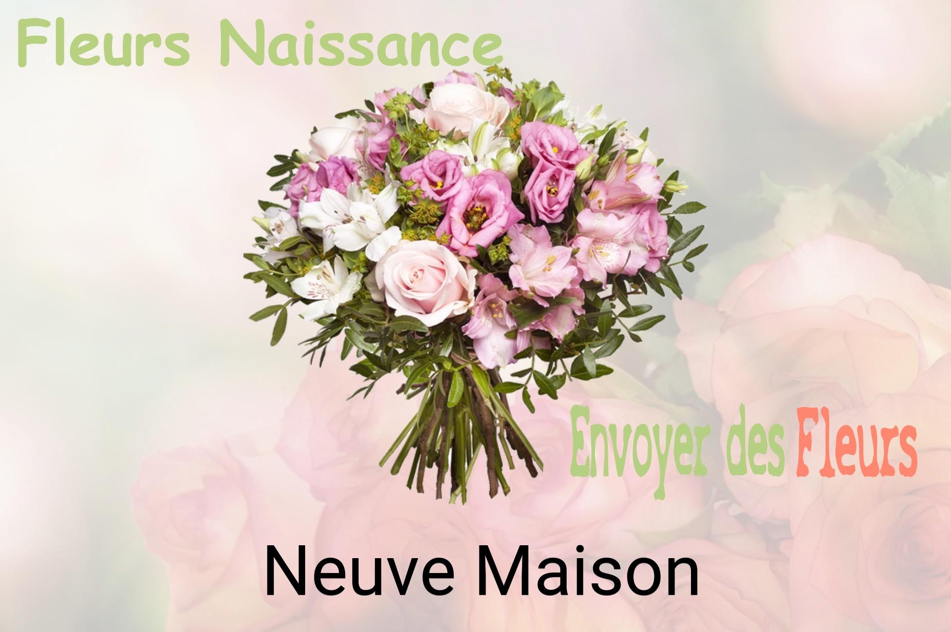 Bouquet de fleurs de naissance livré à Neuve-Maison